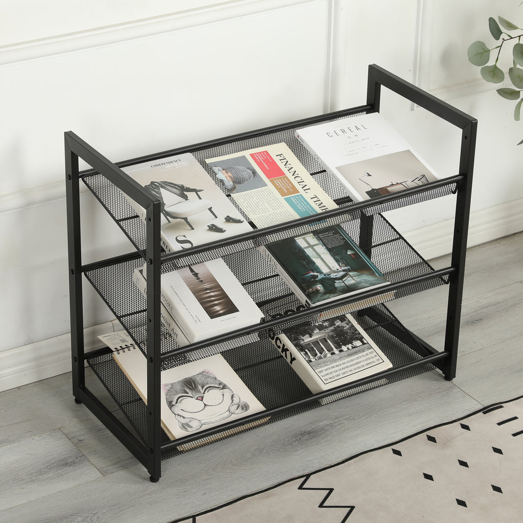 3-Tier Adjustable Shoe Rack