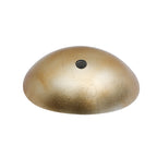 Artistic Tempered Glass Elegant Gold-Foil Glass Vessel Sink