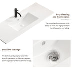 Ceramic Bathroom Sink – Thin Edge Vanity Basin