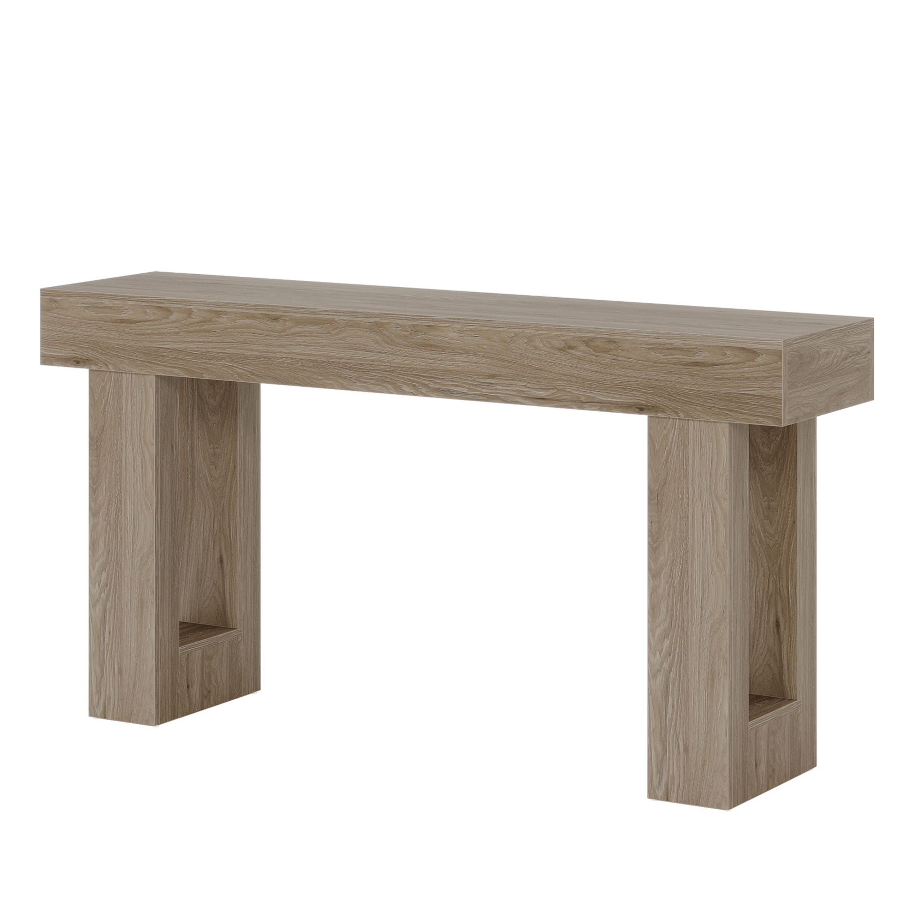 63 Inches Farmhouse Console Table