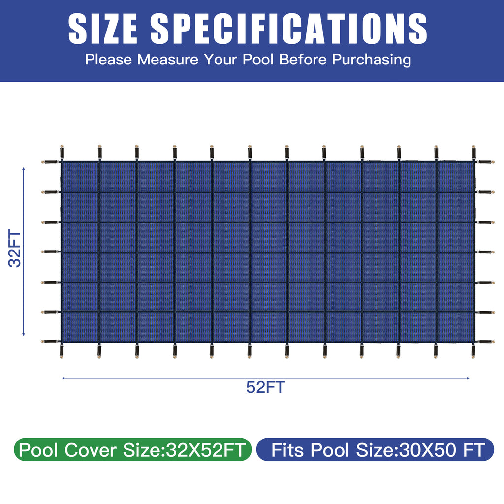 Inground Pool Safety Covers for Swimming Pools