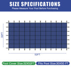 Inground Pool Safety Covers for Swimming Pools