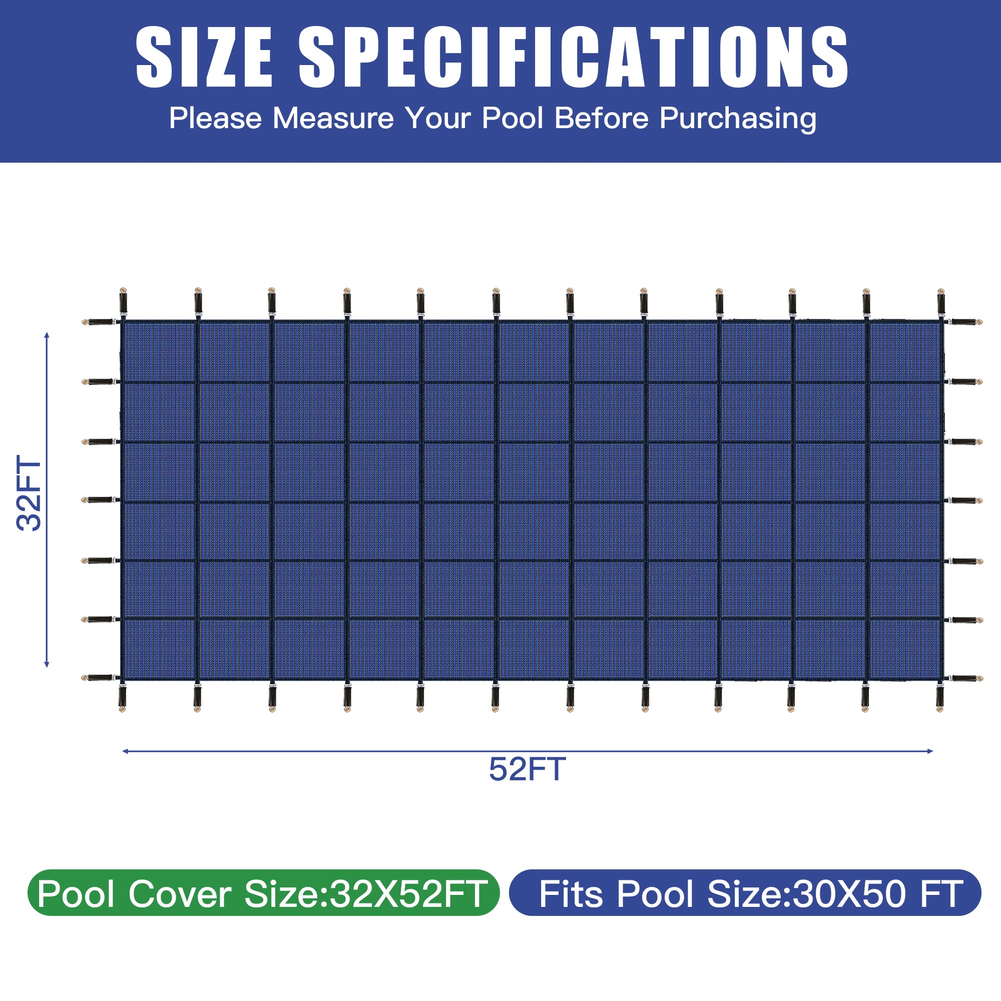 Inground Pool Safety Covers for Swimming Pools