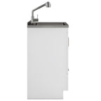 Cardinal - 24" Laundry Cabinet with Faucet and Stainless Steel Sink