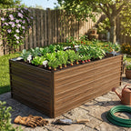 Metal Elevated Planter Box – 74.6"x35.4"x25"