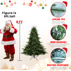 Full-Shaped 5FT Christmas Tree with 1129 Tips