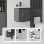 20" Floating Bathroom Vanity Combo