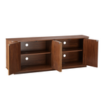 Sideboard Storage Cabinet with Wave Pattern