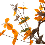 Set of 12, 8" Fall Leaves Wreath