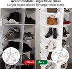 8 Tier Rotating Shoe Rack Tower