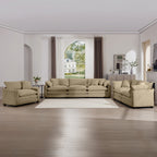 3 Piece Oversized Sectional Sofa