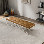 Harper Premium Leather Bench