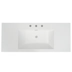 48" Resin Basin for Bathroom Vanity