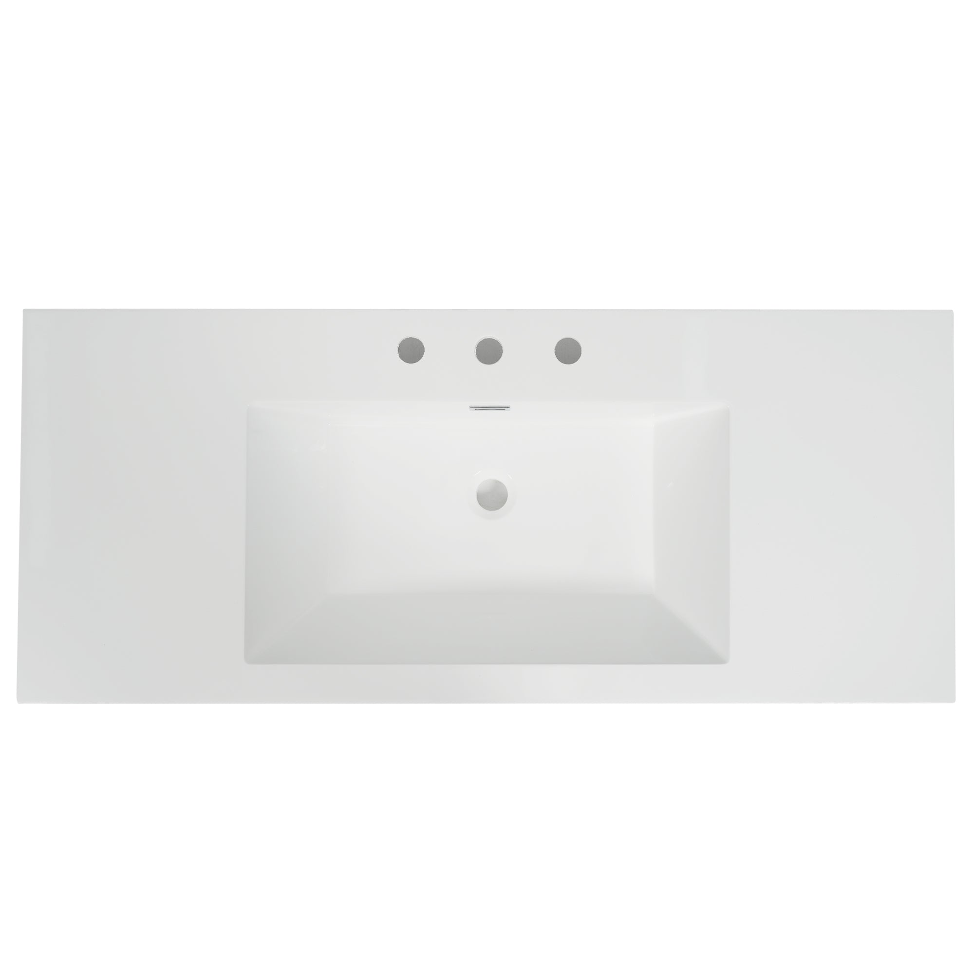 48" Resin Basin for Bathroom Vanity