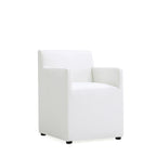 Anna Square Vegan Leather Armchair
