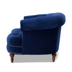 La Rosa Victorian Tufted Upholstered Accent Chair