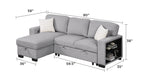 Pinto Modern Style Sectional Sofa