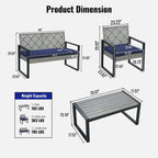 4-Piece Patio Furniture Set