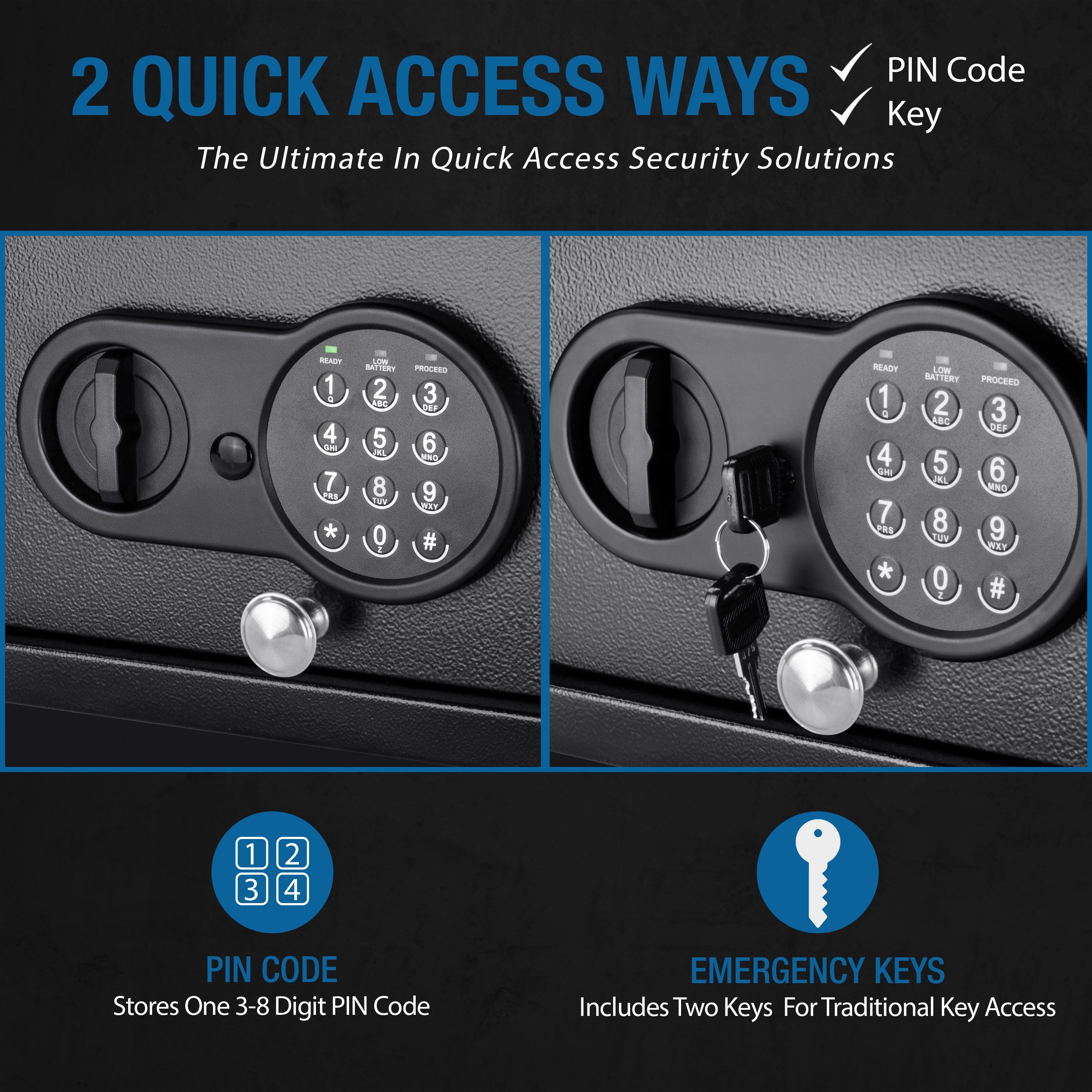 1.2 Cu Ft Digital Keypad Security Safe