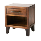 Acacia Wood End Table