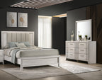 1pc Contemporary 6-Drawer Storage Dresser Mist