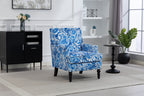 Upholstered Accent Chair, Vintage Armchair with Elegance