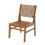 5 Piece Acacia Wood Outdoor Patio Dining Set