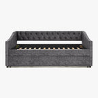 Twin Size Daybed with USB Charging & Pull-out Extendable Bed