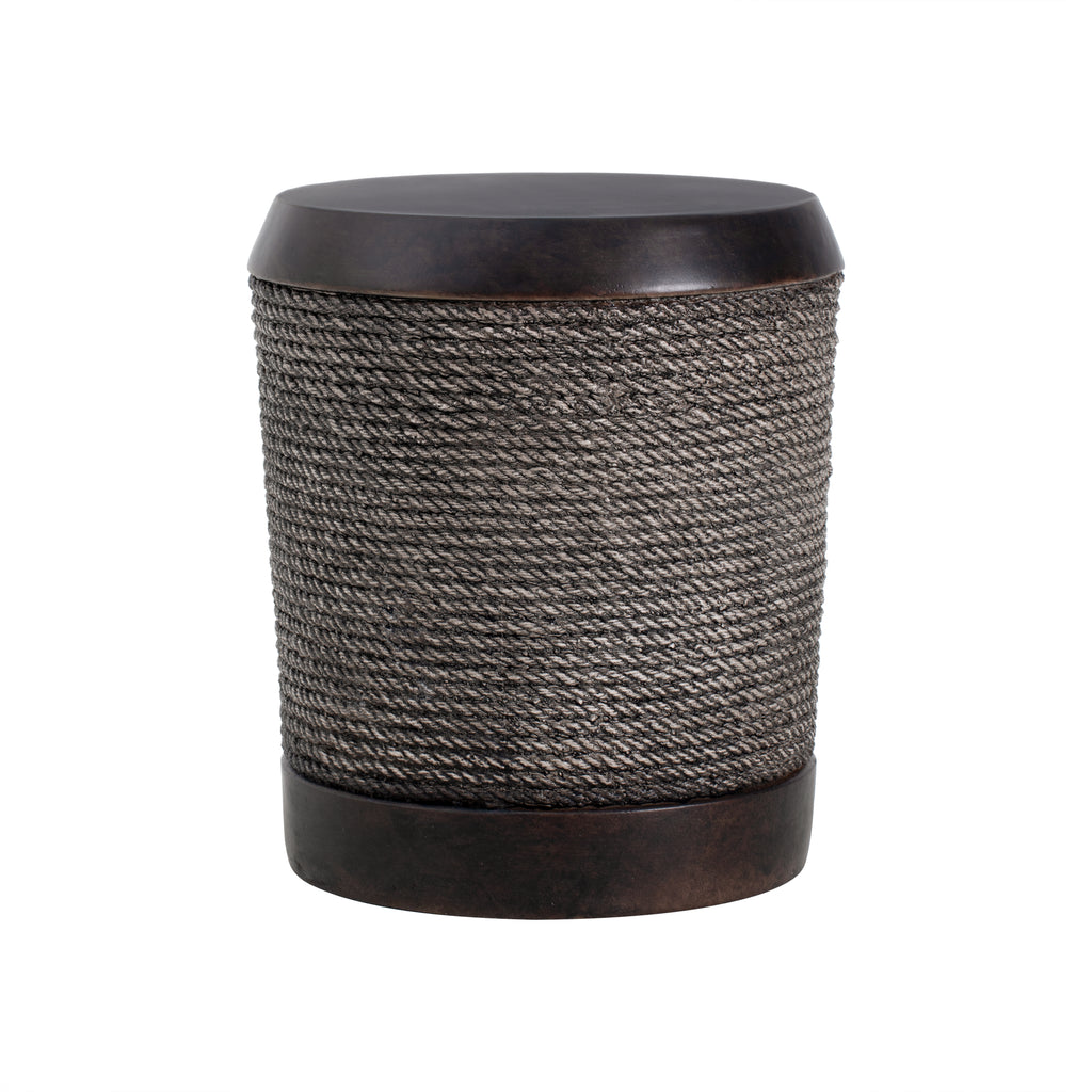 Simulated Braided Cord MGO Side Table