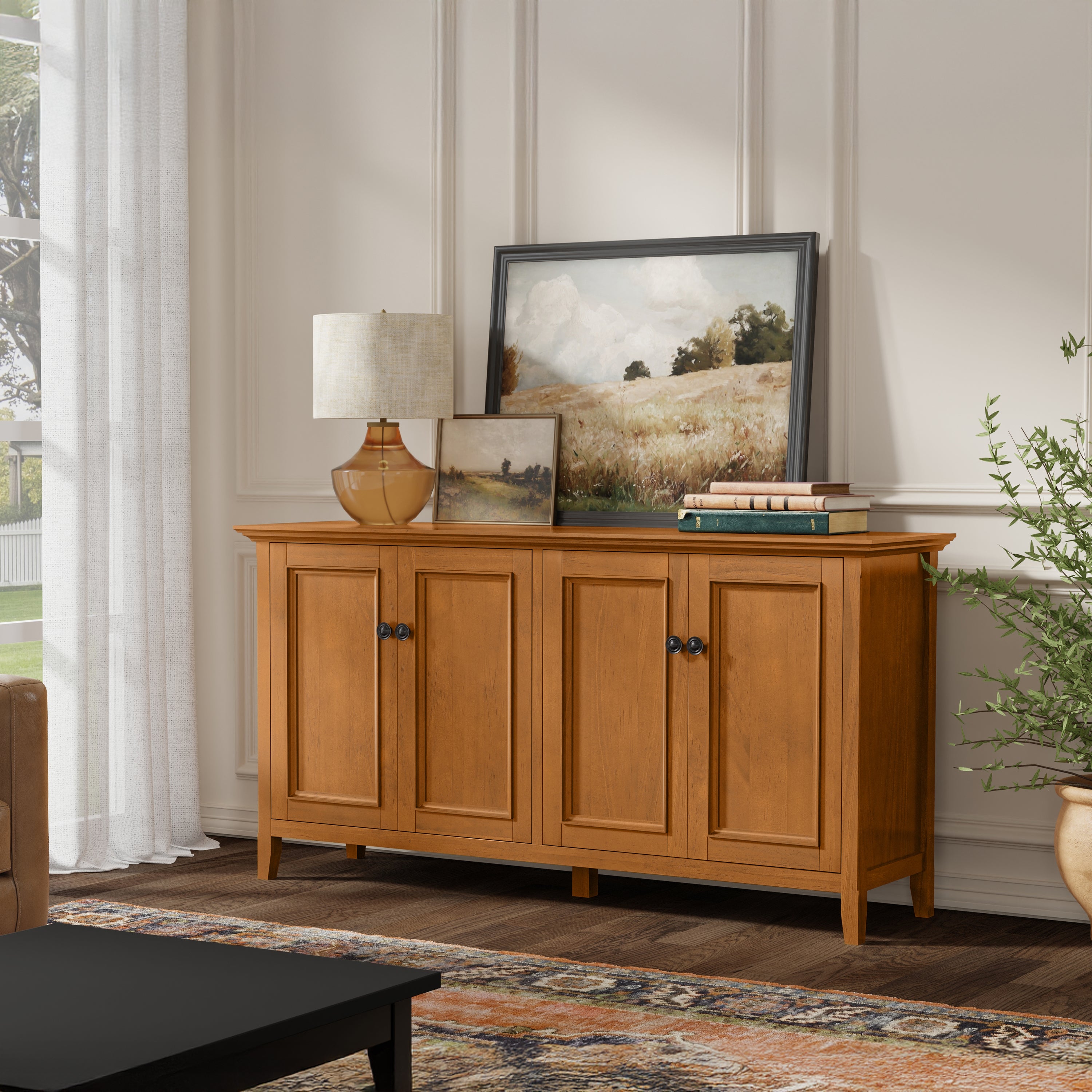 Amherst Wide 4 Door Storage Cabinet
