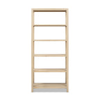 Ellis 71" Reclaimed Wood 5-Shelf Open Frame Bookcase