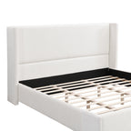 Elegant Wingback Bed
