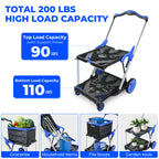 2-Tier Folding Cart