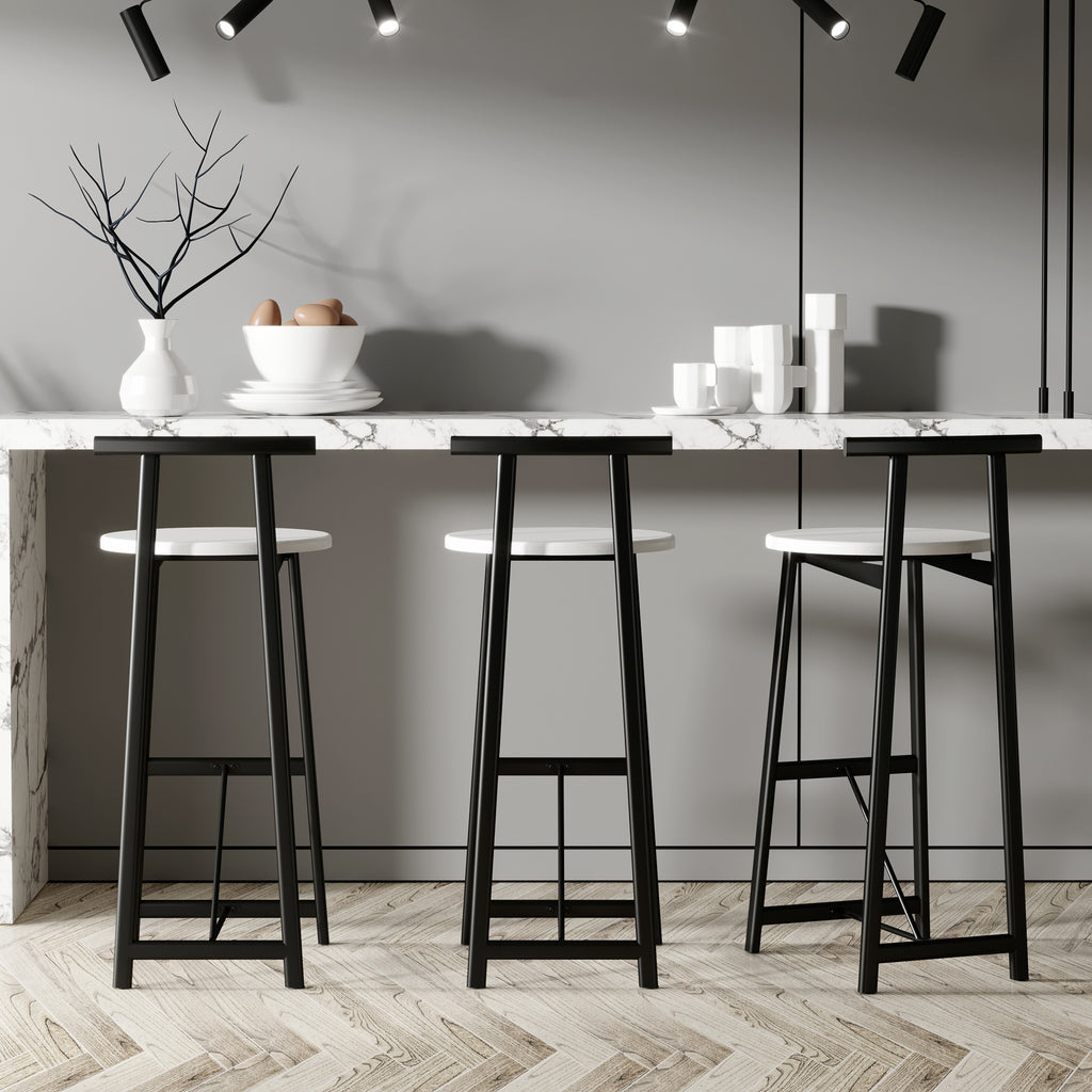 Bar Stools Kitchen Island Bar Chairs Set of 3