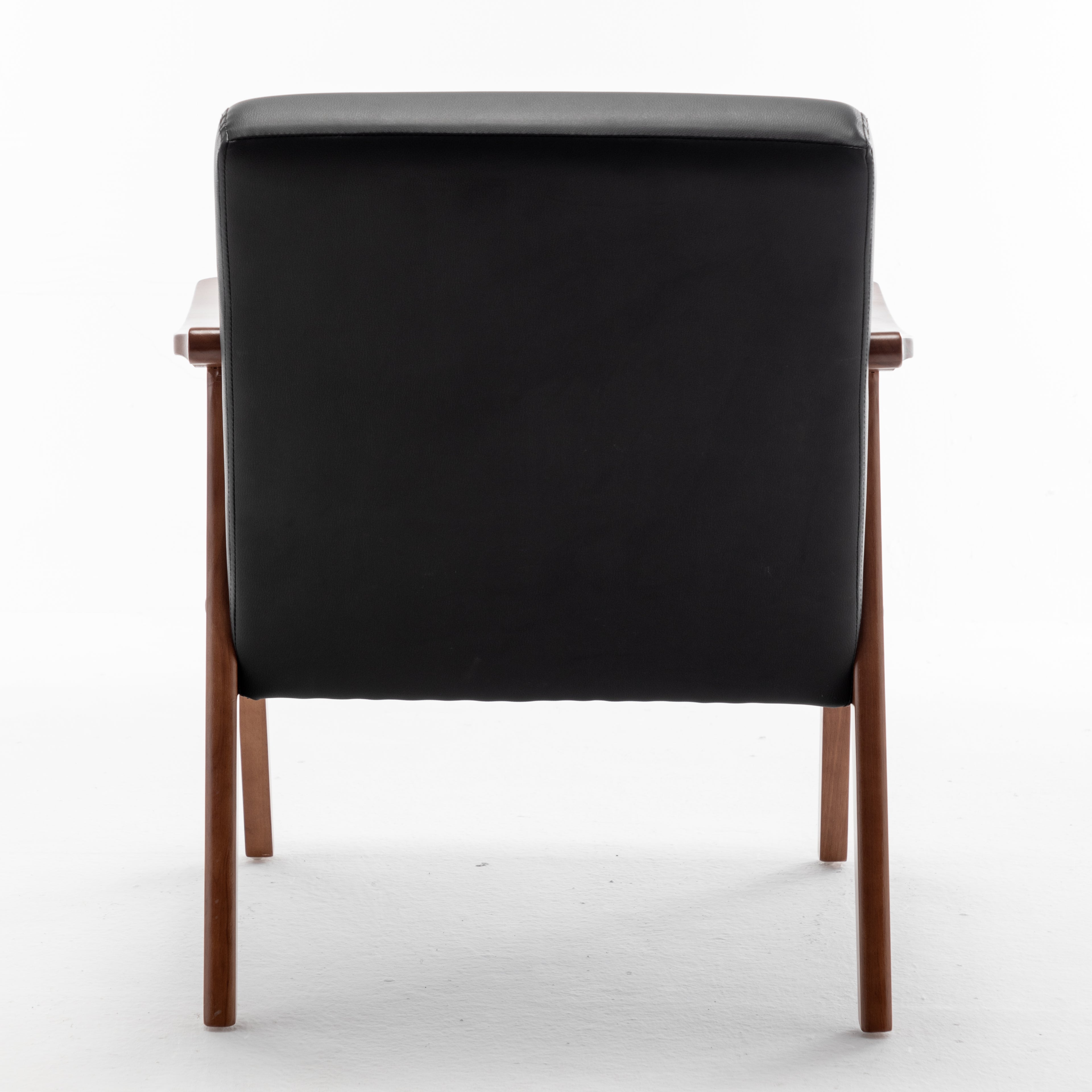 Accent Chair with Microfiber Upholstery