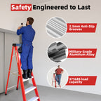 Fiberglass Single Side Step Ladder