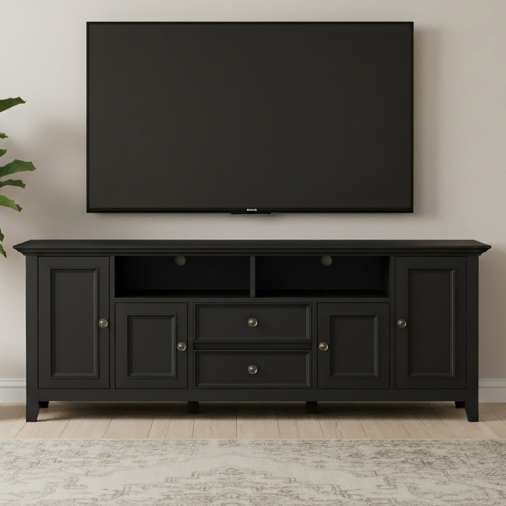 Amherst 72 Inch Wide Solid Wood TV Stand