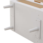 51.18"6-Drawers Rattan Storage Cabinet