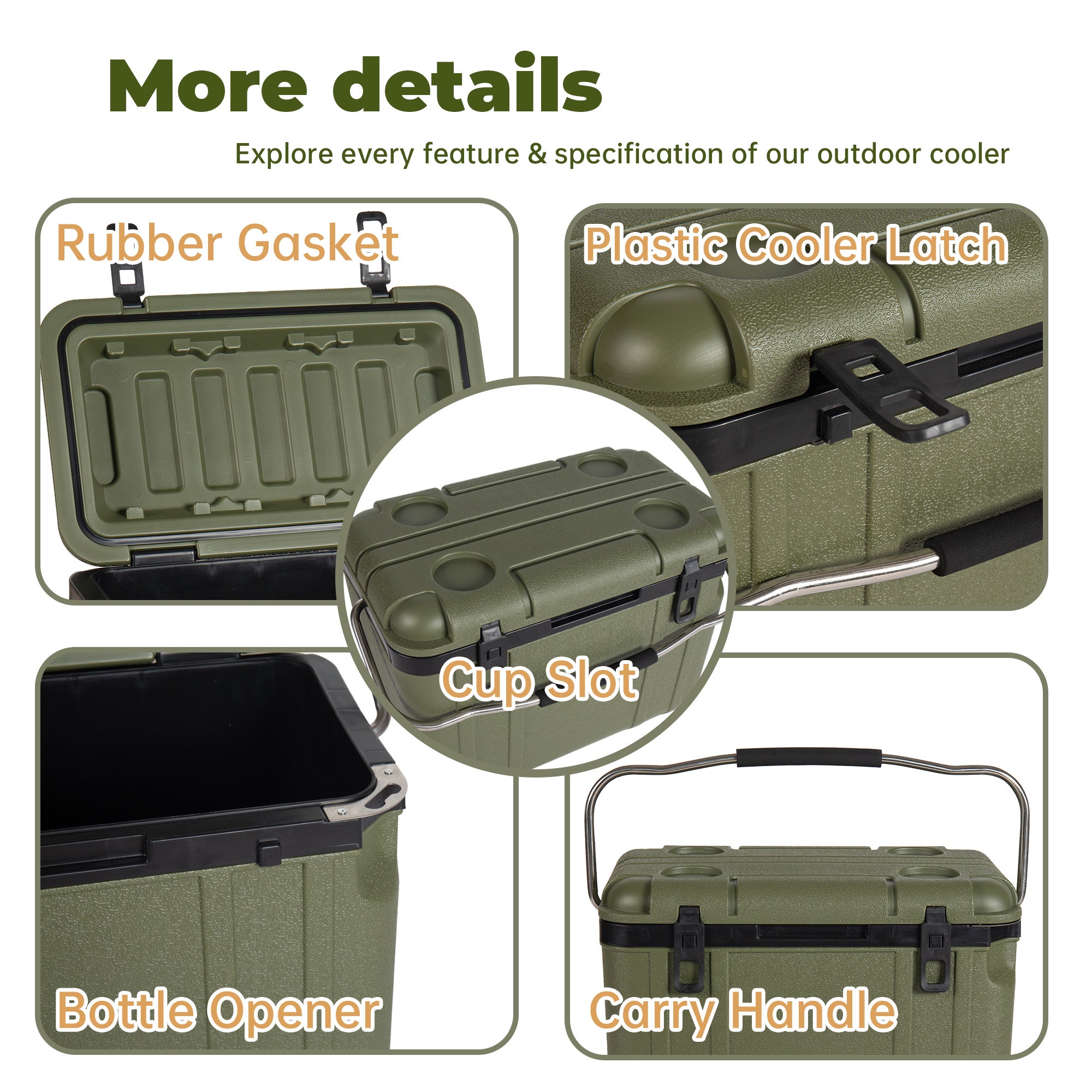 20 Quart Premium Cooler