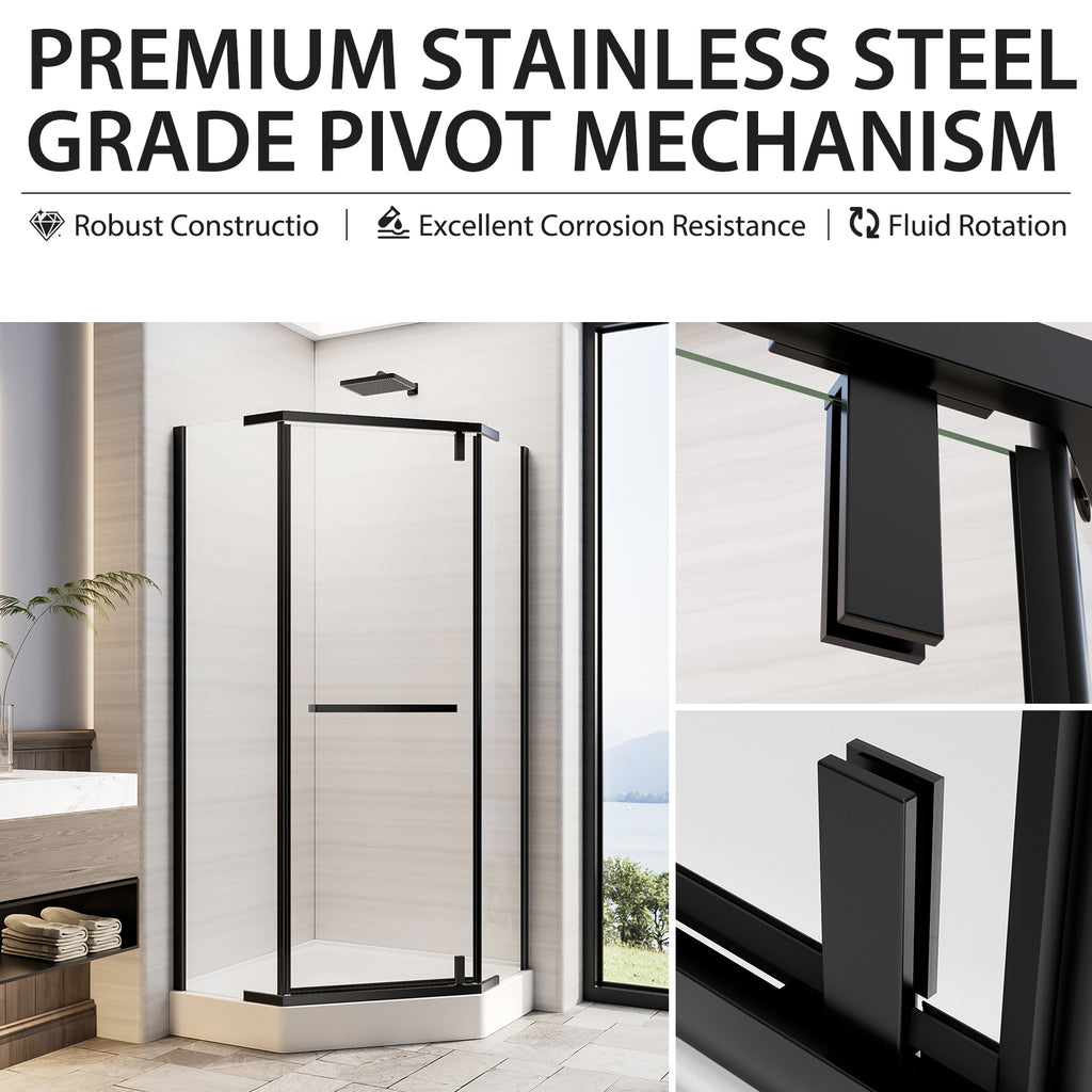 Neo-Angle Shower Door
