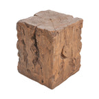 Amira Outdoor and Indoor Stump Shape MGO Side Table