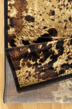 Tribes GC_YLS4008 Cowhide Design Accent Rug
