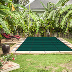 Inground Pool Safety Cover, 18x36ft Rectangle