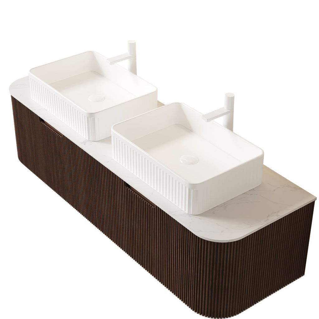 Dina 60" Bathroom Vanity & Sinks