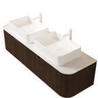 Dina 60" Bathroom Vanity & Sinks