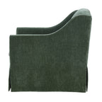 Luisa Skirted Swivel Accent Chair - Ivy