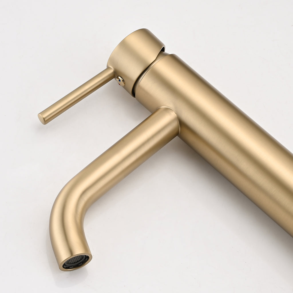 Modern Single Hole Bathroom Sink Faucet