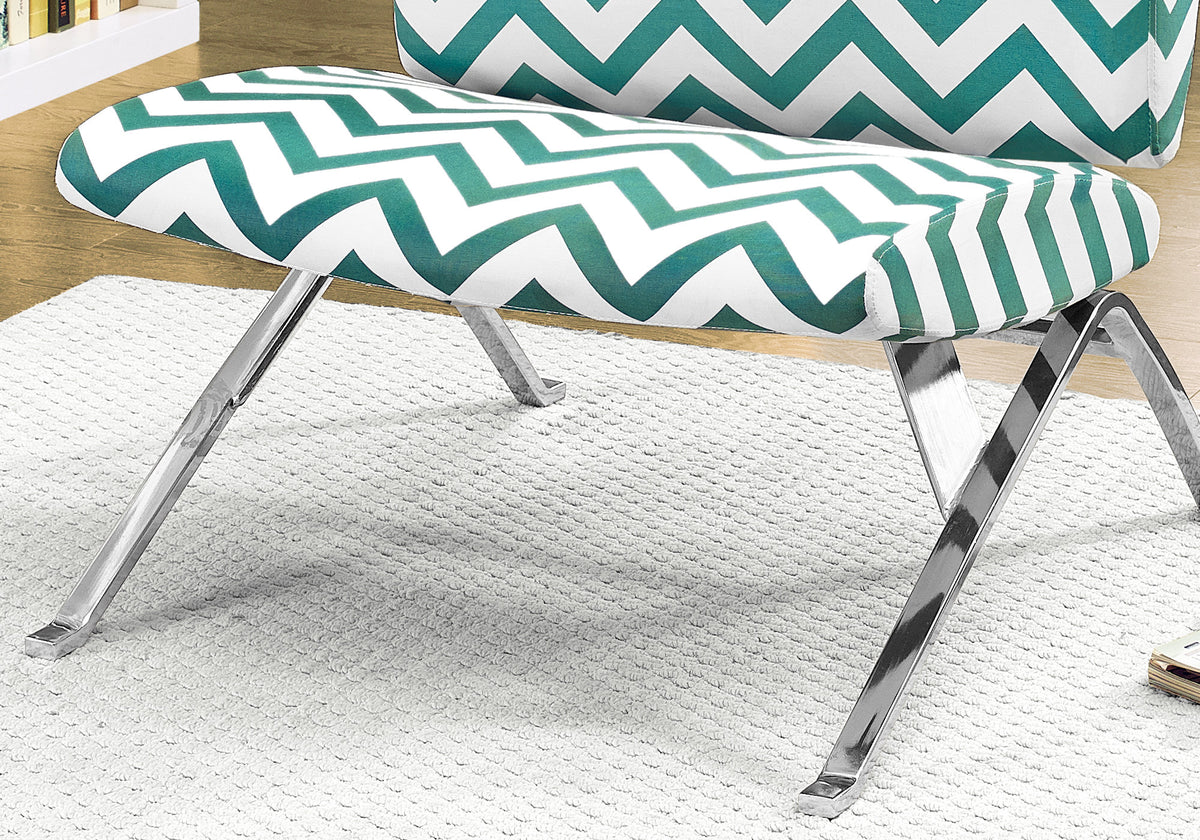 Accent Chair, Armless, Fabric