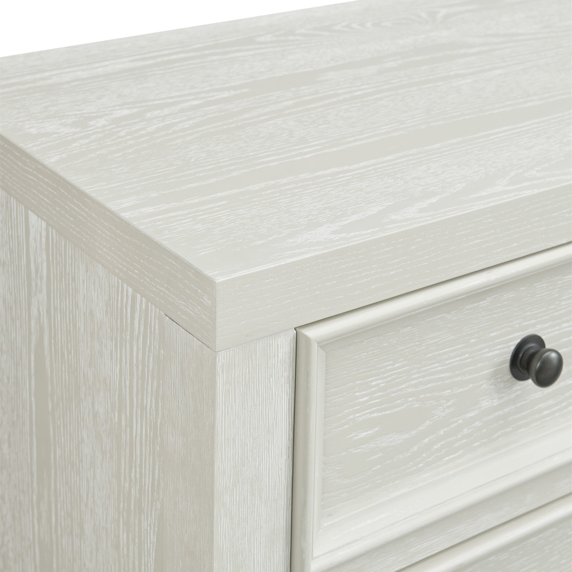 Gypsum Whitewash 6-Drawer Chest