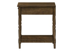 2 Tier Accent Table with Storage Drawer